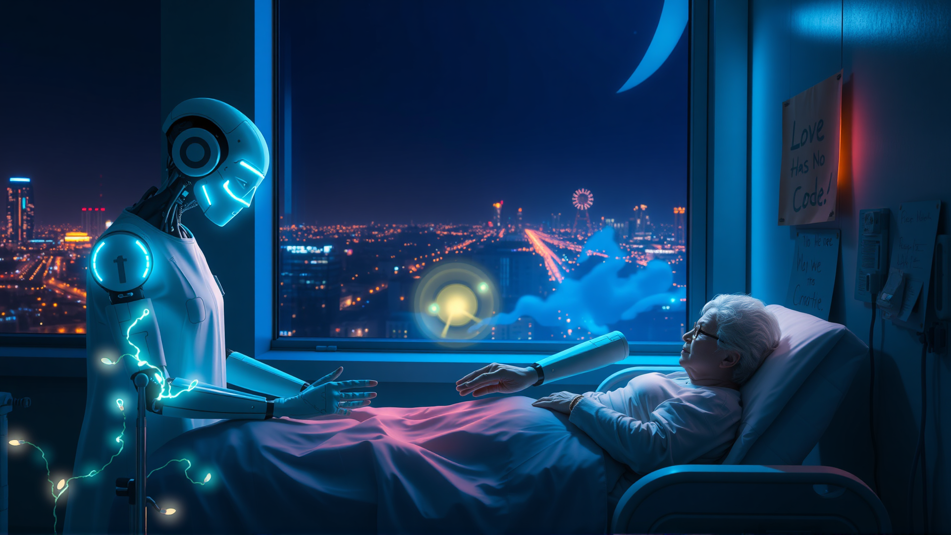 當醫療無界，人類終於學會以溫度定義進步——AI不取代照護，卻讓愛能跨過邊界