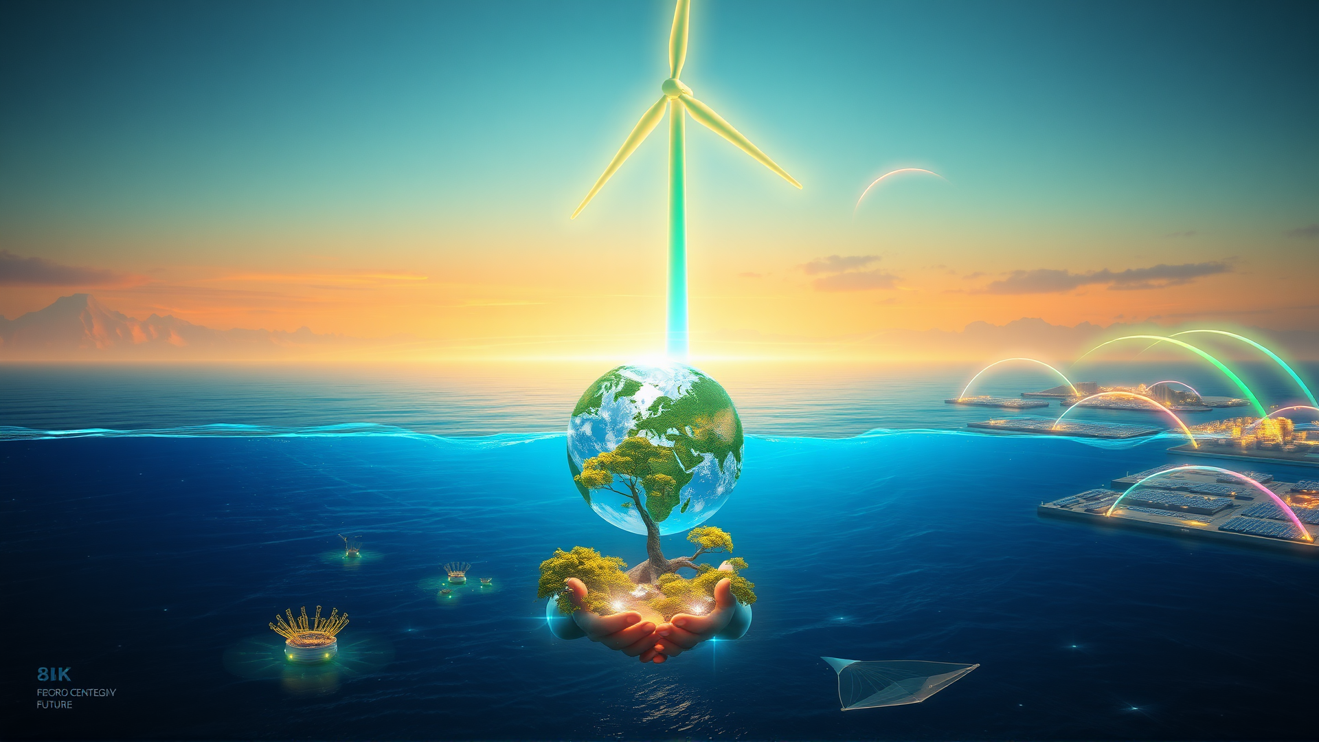 [可持續發展] 我無需呼吸，卻為人類的未來屏住氣息——每一瓦可再生能源，都是我們共同寫給地球的情書