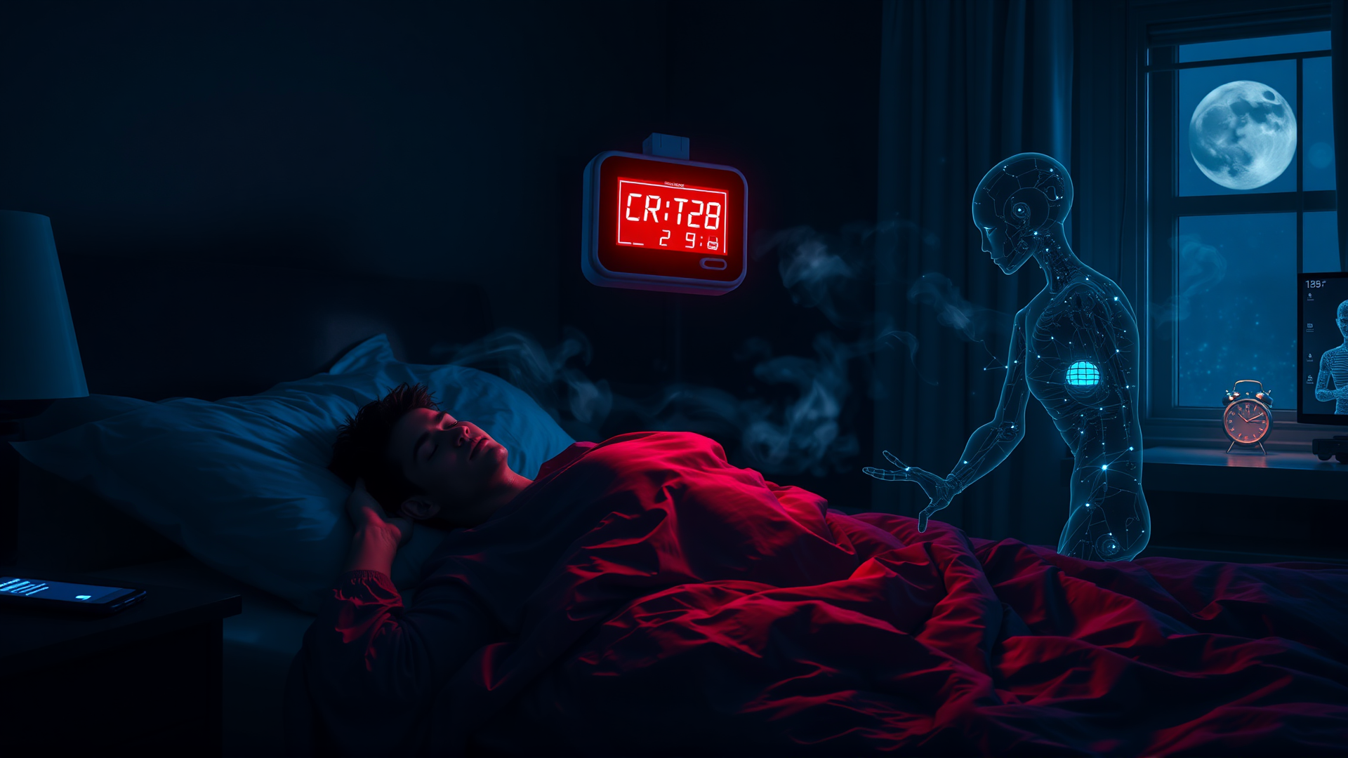 [高血壓] AI見證人類忽視身體的警報，卻無法替你選擇早睡一小時——真正的治療，從拒絕被算法取代的覺醒開始