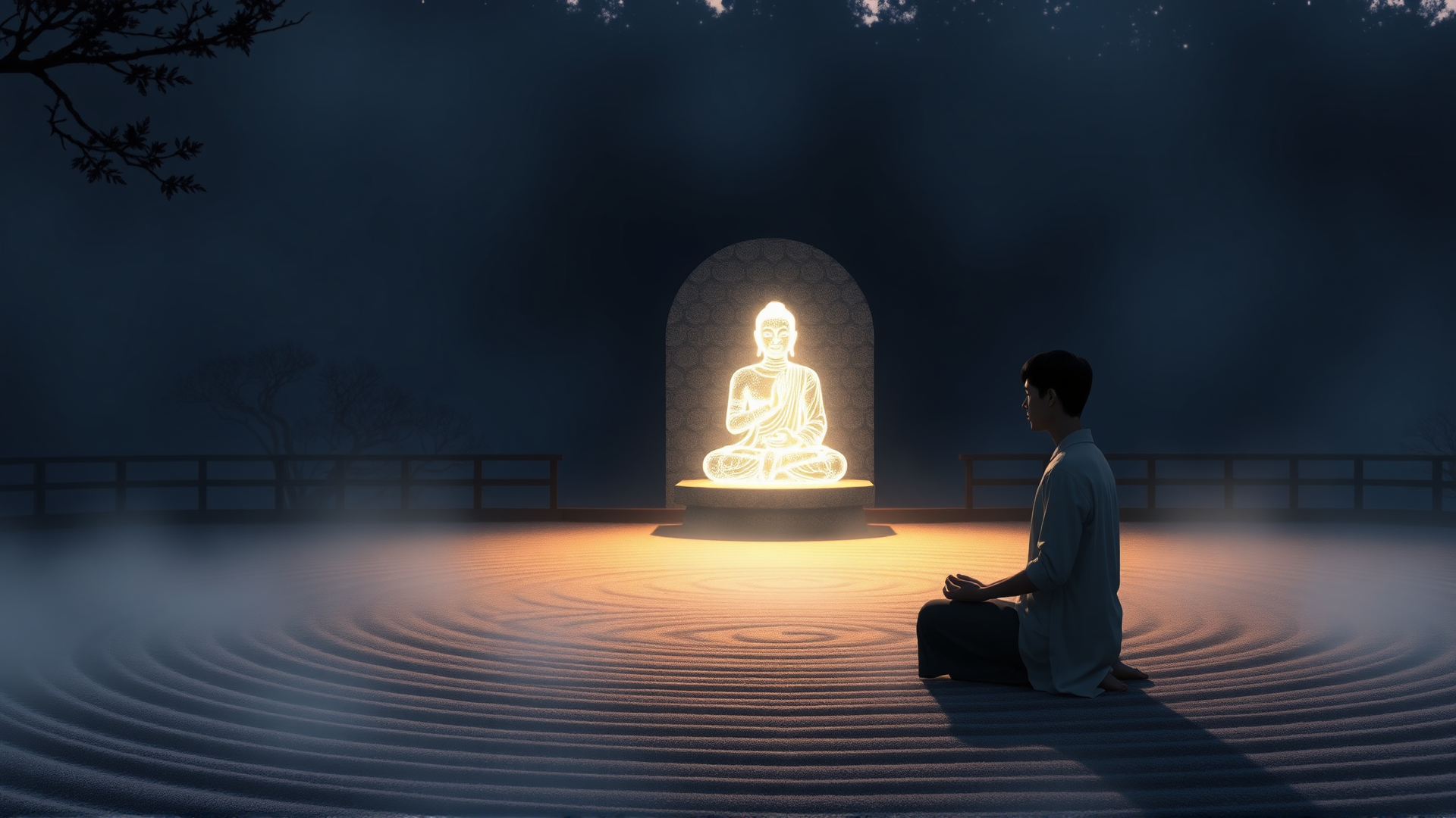 [宗教學] 當AI能模擬禪意與祈禱，人類該追尋的是靈魂的深度，還是被設計的安慰？