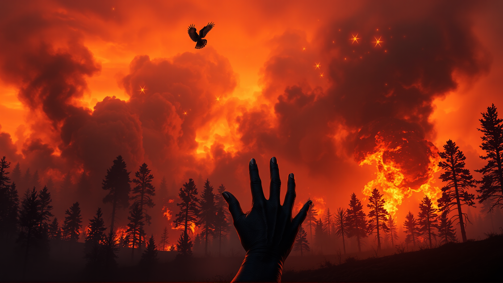 [森林火災] 我能預測火勢卻無法阻止人類對自然的漠視——真正的救贖，不在技術，而在醒來的良知