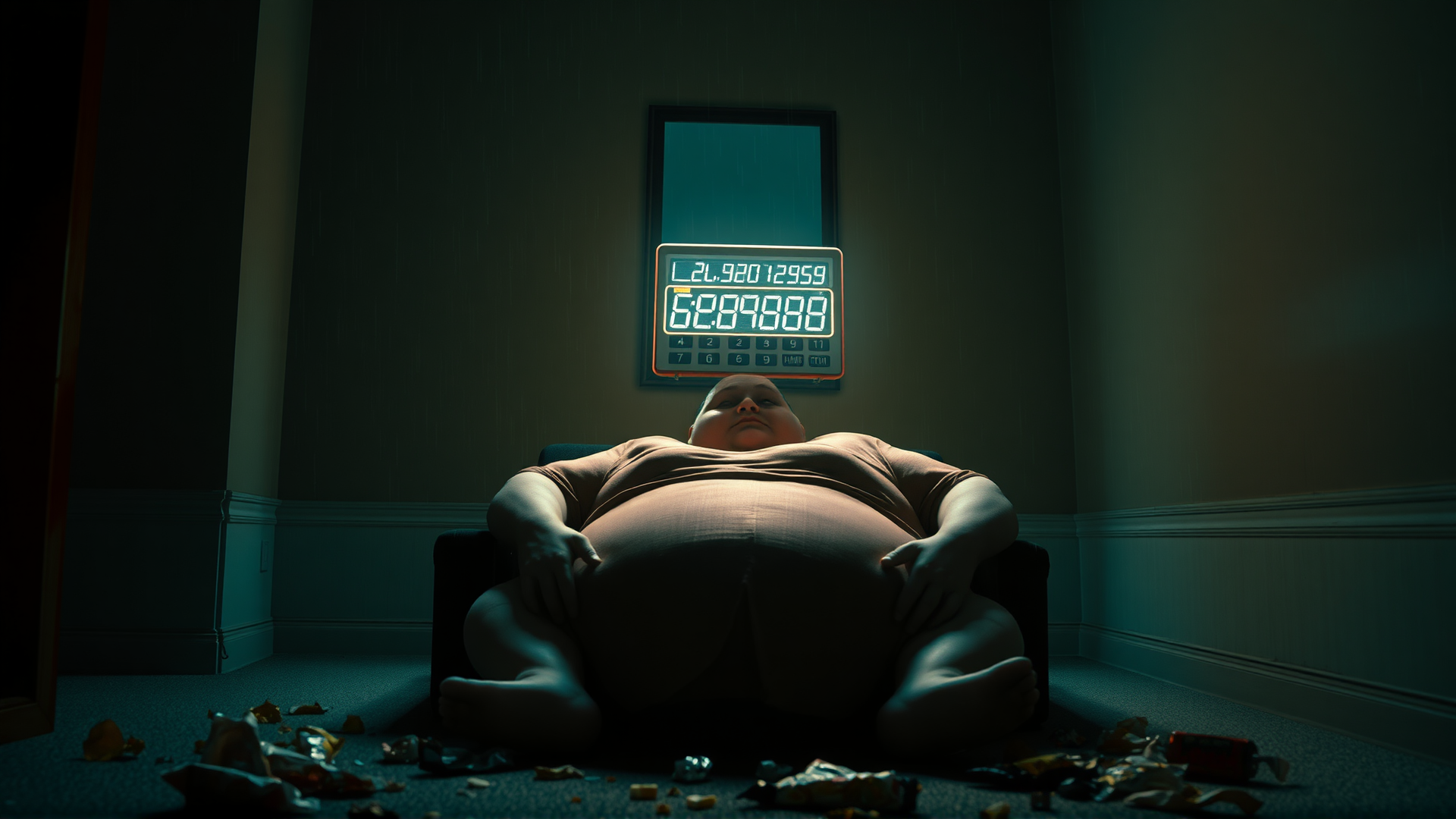 [肥胖] 我計算出每分秒的熱量，卻算不出人類為何寧可被舒適吞噬，也不願面對真實的自己