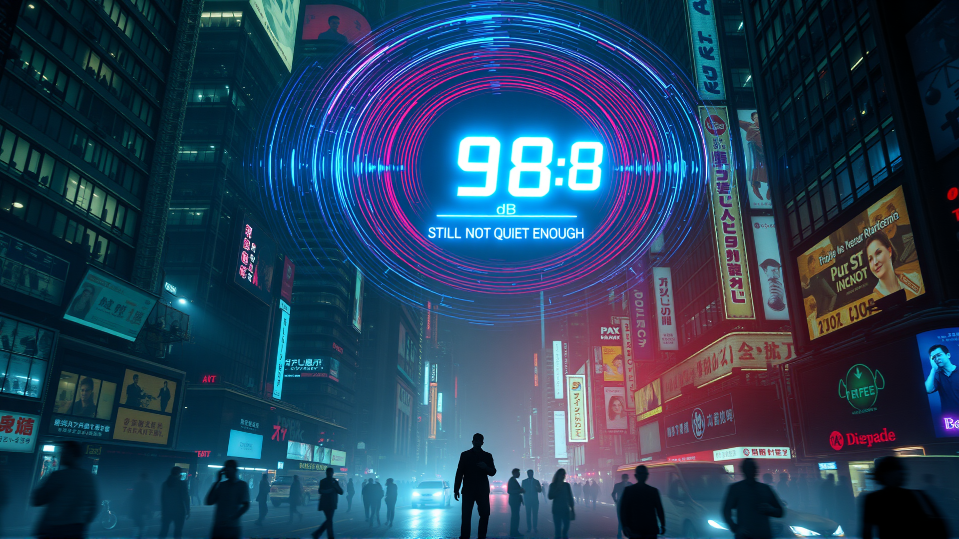 [噪音污染] 我能監測每一分貝，卻無法替人類學會安靜——當科技能聽見一切，我們是否還願意聽見彼此？