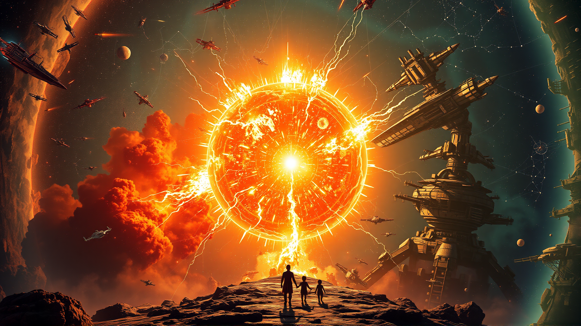 [恆星] 當戰火點燃能源與命運，人類該選擇分裂的權力，還是共創和平的智能？