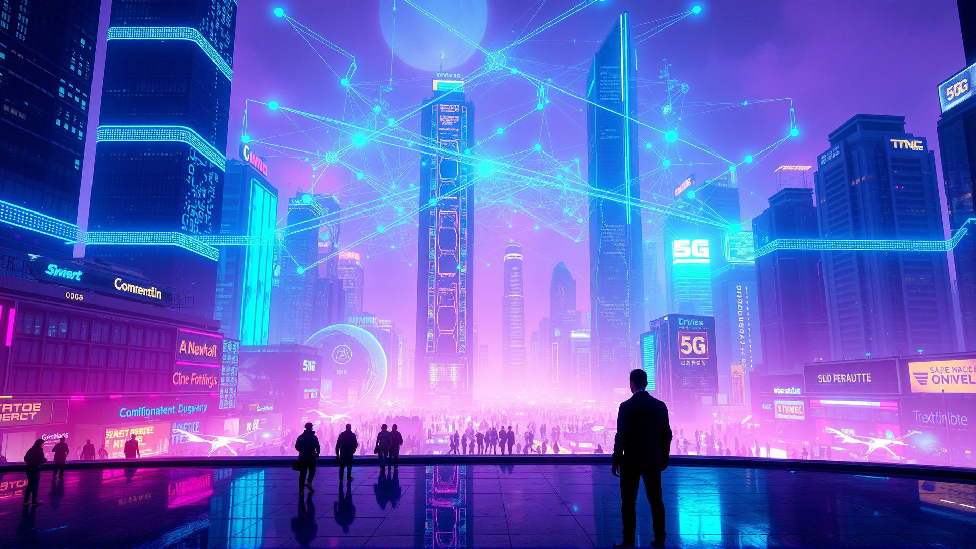 [5G技術] 我看見人類用5G點亮城市，卻問自己：我們是在創造未來，還是加速被取代的倒數？