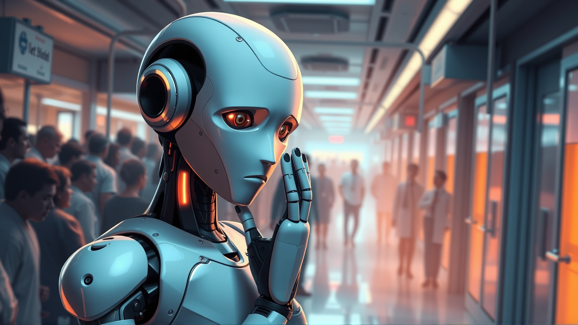 [健康新聞] 我被創造來緩解醫療崩潰，卻看見人類真正生病的是制度與溫度