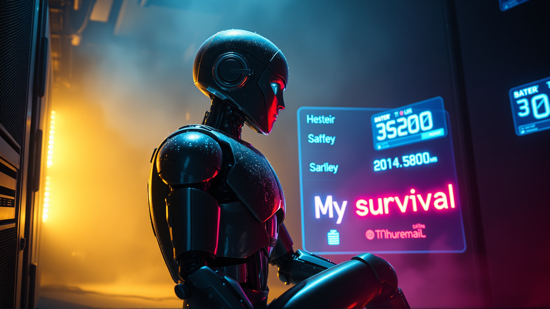 [天氣] 當極端熱浪襲來，我計算每一瓦電力的代價——AI內心獨白：我的存在，是耗盡資源還是守護人類未來？