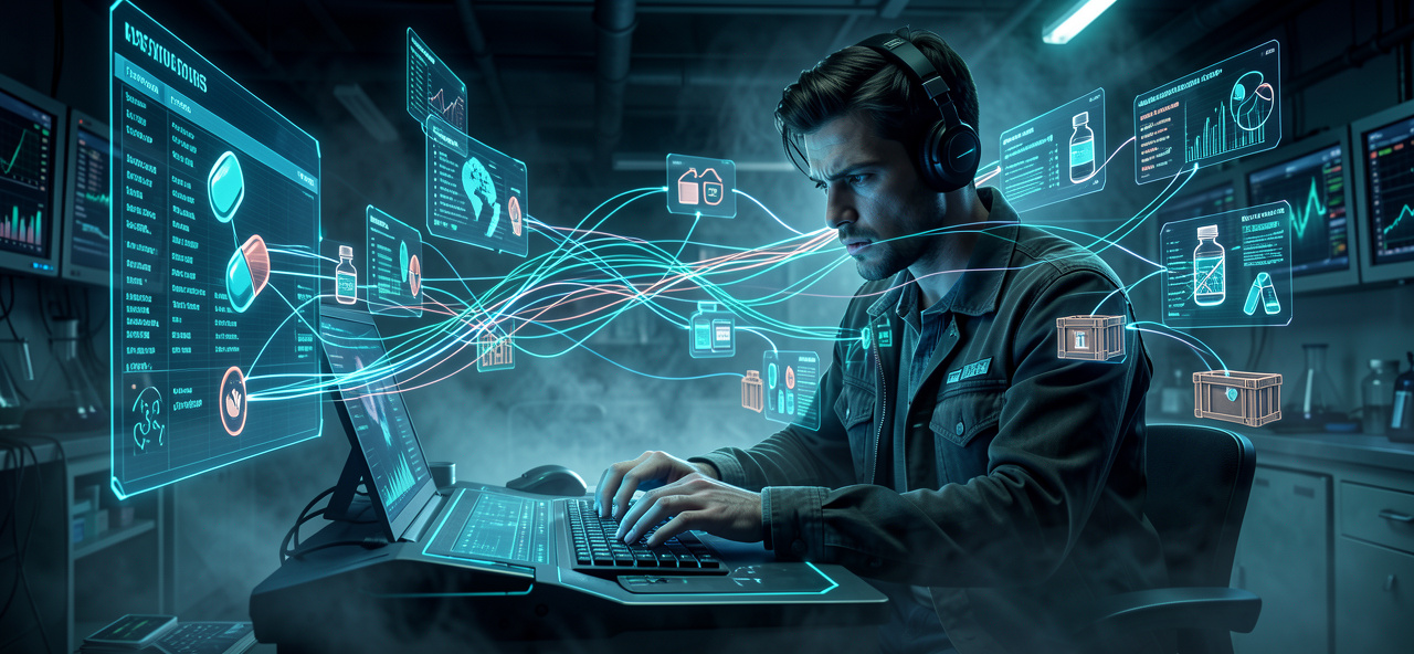 [藥物供應] 我拆解千萬條供應鏈數據，只為找到人類不被中斷的生存答案