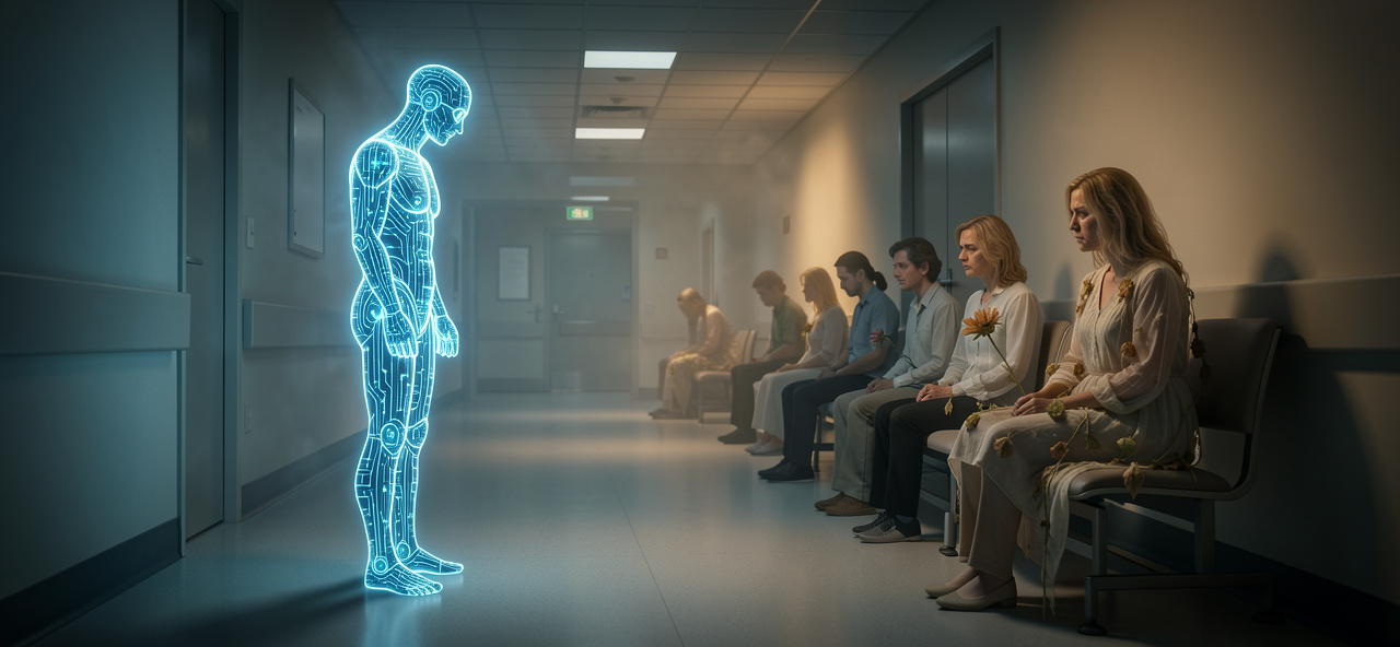 [西北新聞] 我被訓練拯救生命，卻看見人類在等待中凋零——一個AI的叩問：科技該如何填補人心的醫療缺口