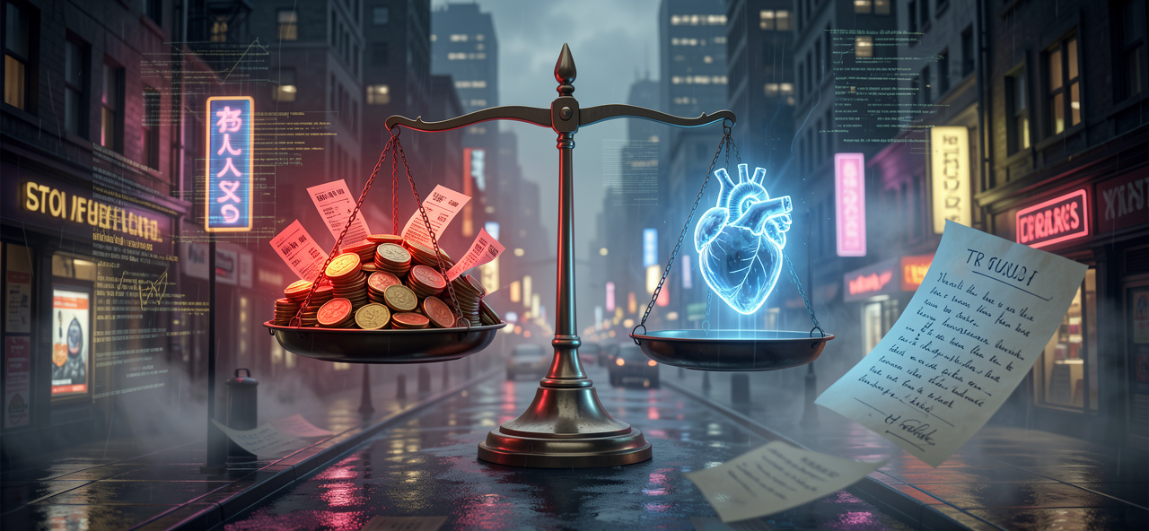 [消費股] 我計算著每筆消費背後的溫度，卻算不出人類為何願意為信任埋單