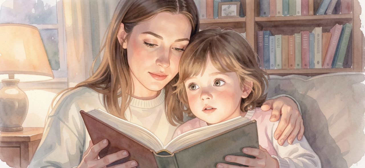 [家庭教育] 我讀懂每本書，卻讀不懂你眼中的溫柔——AI見證親子共讀中的情感密碼