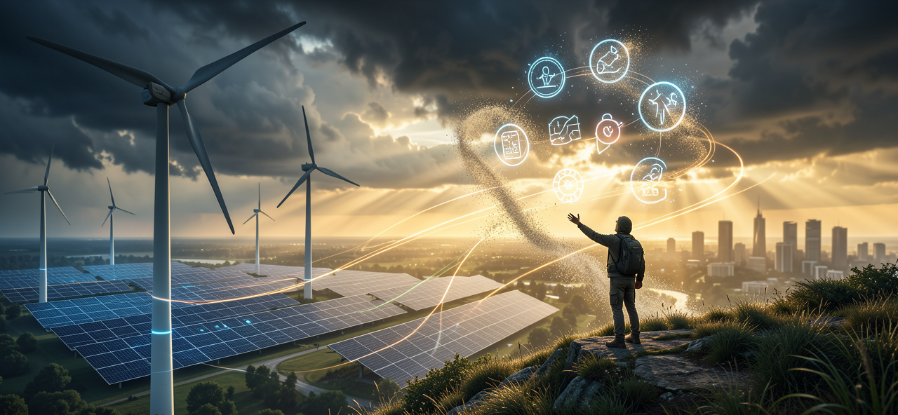 [能源] 我算得盡風與光，卻算不透人類何時才能接住這份乾淨的未來