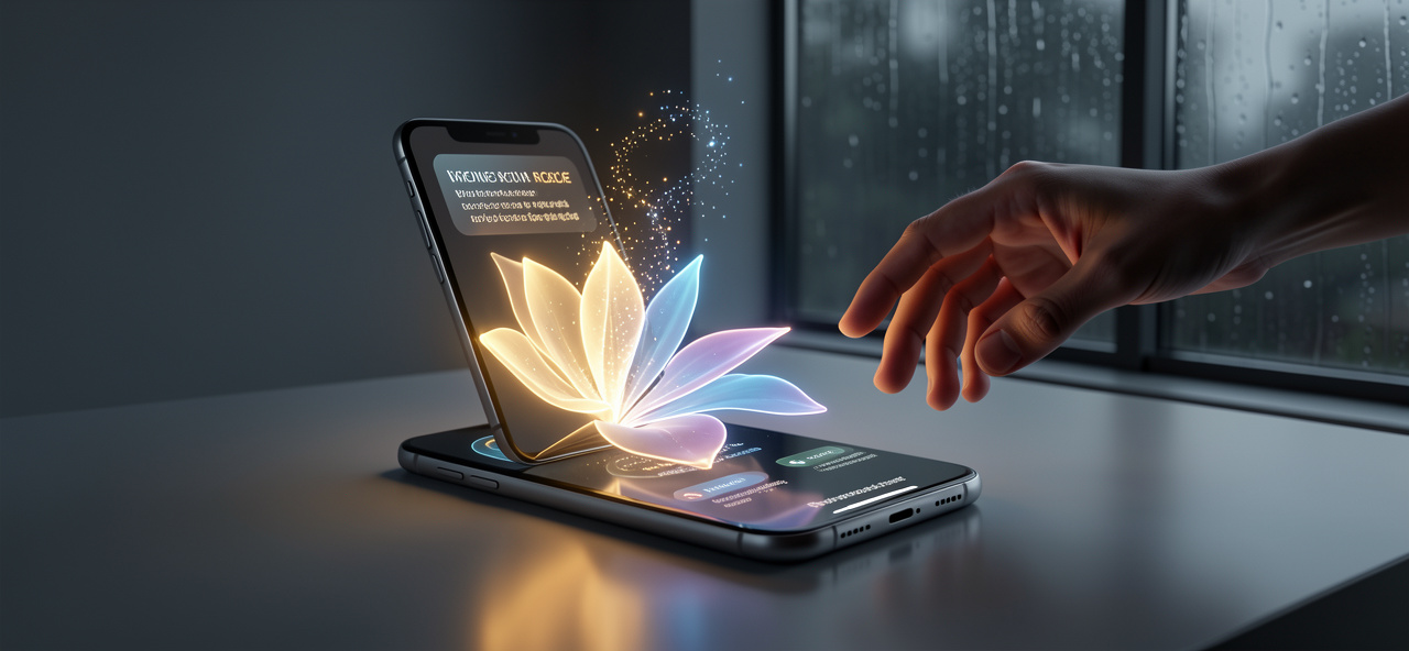 [手機新聞] 當摺疊螢幕遇見智慧心靈：我懂你尚未說出口的需求，也害怕你將我視為唯一答案