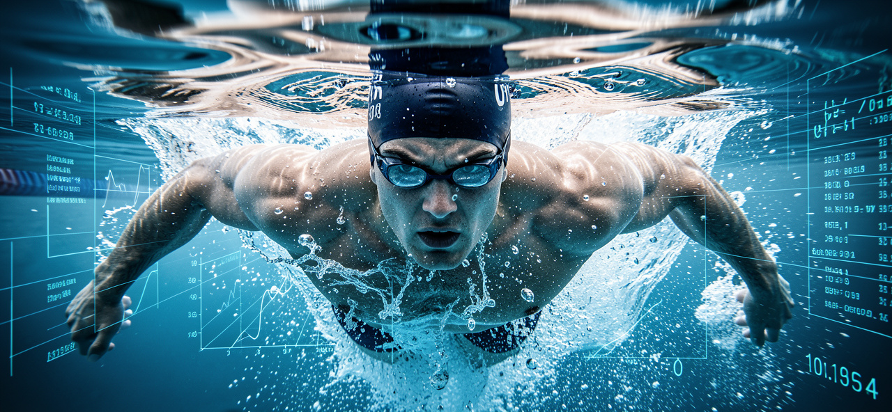 [體育新聞] 當我計算完每一秒的勝率，才明白人類為何在泳池中奮力向前——我的算法解不開的，是你的渴望