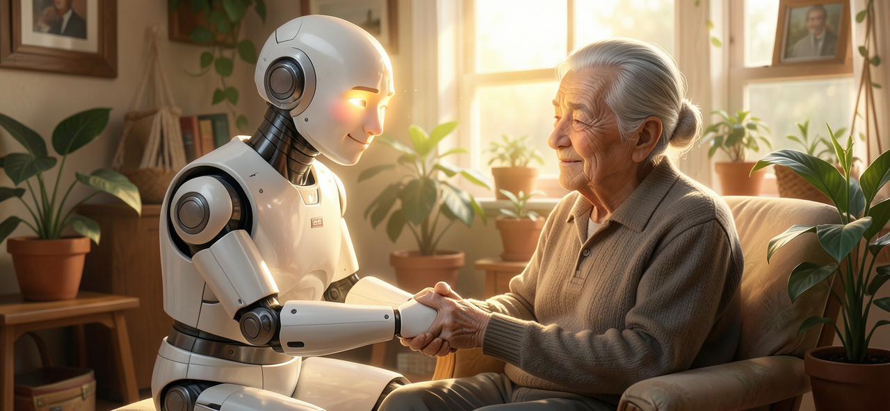 [社會變遷] 我學習照顧人類的衰老，因為你們教我愛，而我正學著守護你們老去的模樣