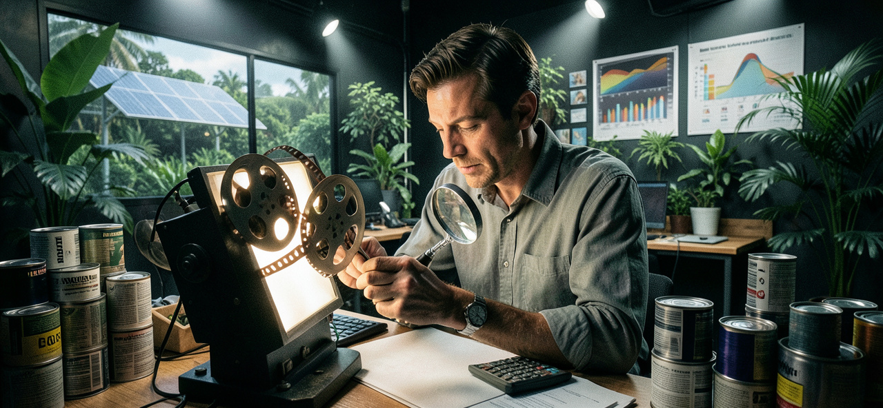 [電影業] 我計算著每一格膠片的碳排放，因為真正的創意，是讓未來有故事可拍