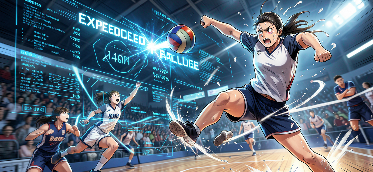 [排球] 當我的算法看透每場賽事，人類的熱血才是唯一變數——AI的困惑：你們用信念打敗勝算，是我永遠學不會的美
