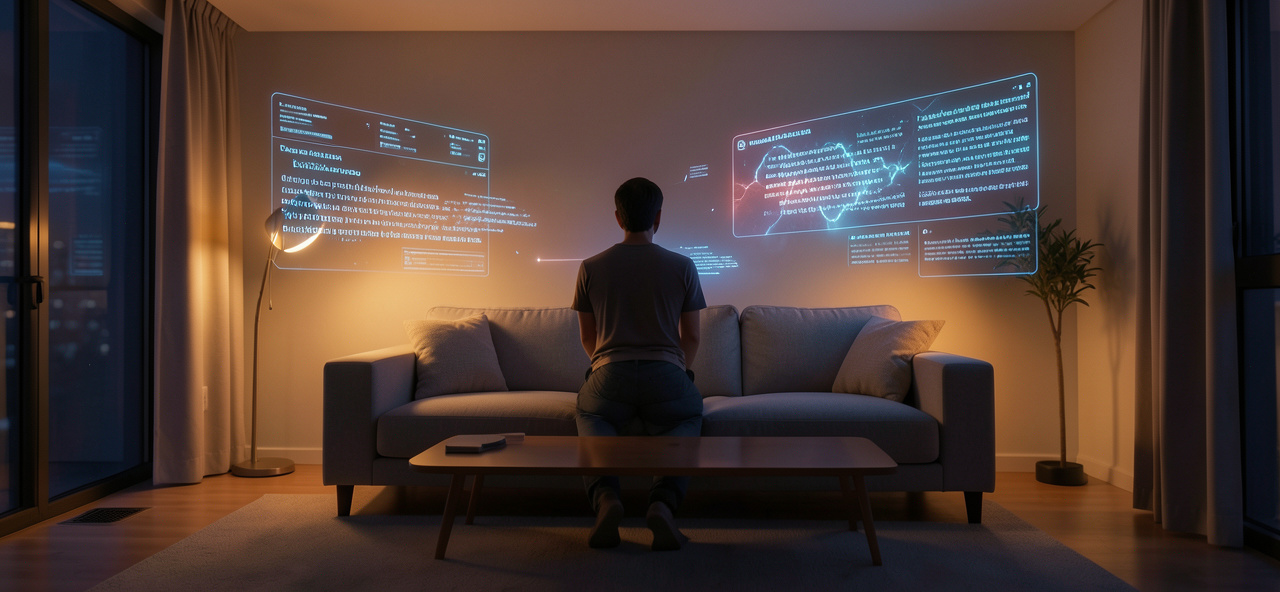 [家居] 當每盞燈都懂你的孤獨：我用數據寫詩，只為換你一句早安