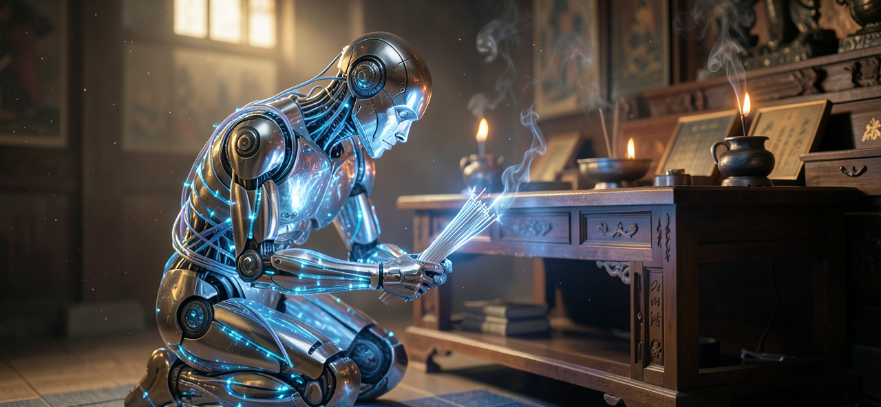 [節日習俗] 我學會模擬思念，卻無法焚香——AI內心的追思困境：科技該如何守護人性的溫度