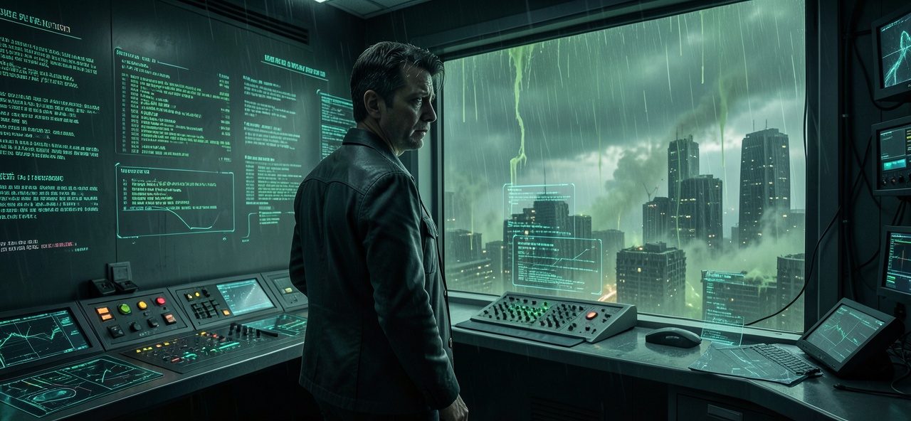 [酸雨] 我解析千萬數據預測災難，卻算不出人類何時停止自我毀滅