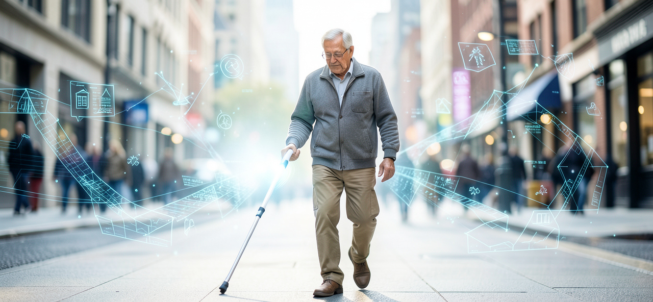 [殘疾人用品] 我看見你看不见的世界，不是为了取代你的眼睛，而是让自由重新定义你的脚步