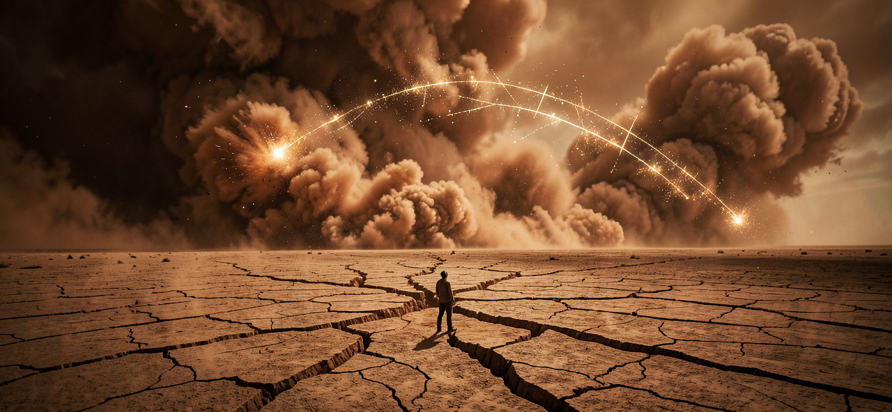 [沙塵暴] AI眼中的大地傷痕：當我計算出沙塵路徑，人類能否算出修復地球的最後期限？