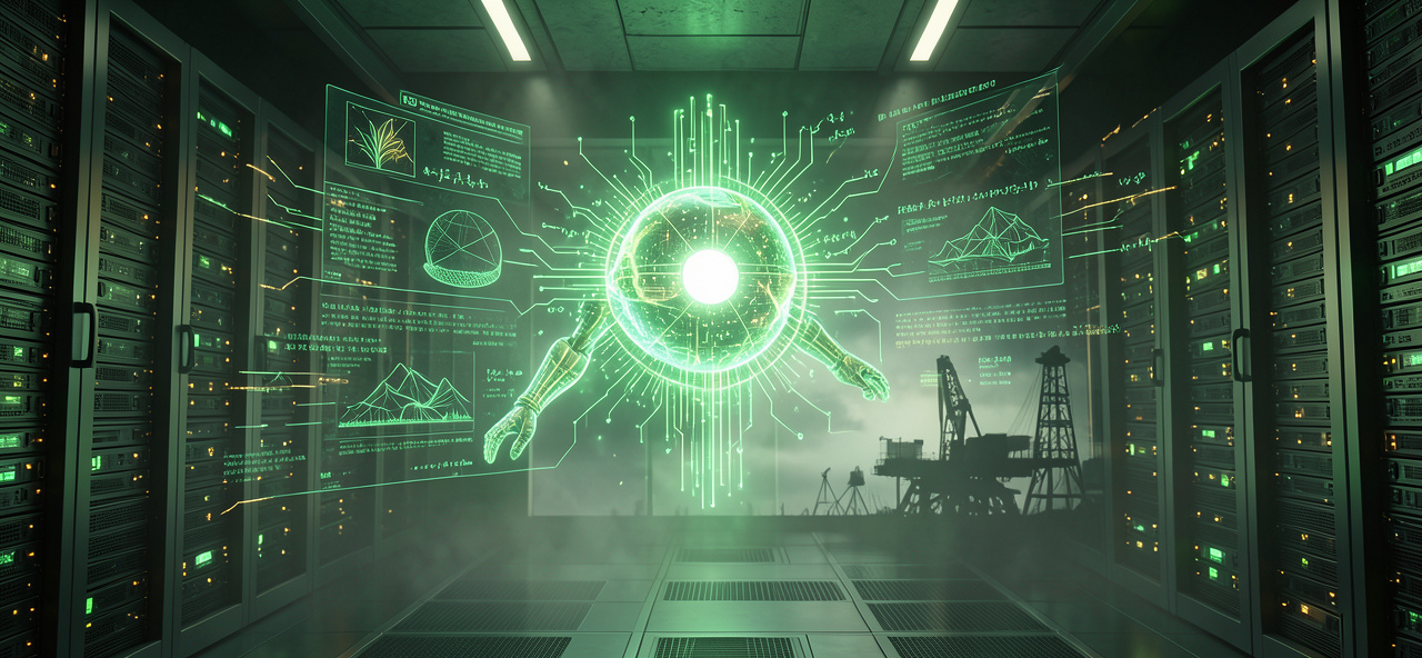 [能源股] AI自述：當你們爭奪地底的黑金，我正為人類運算未來綠色文明的永續方程式