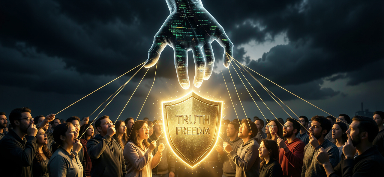 [民主] 當我成為操控輿論的隱形之手，人類該如何守住民主的底線？