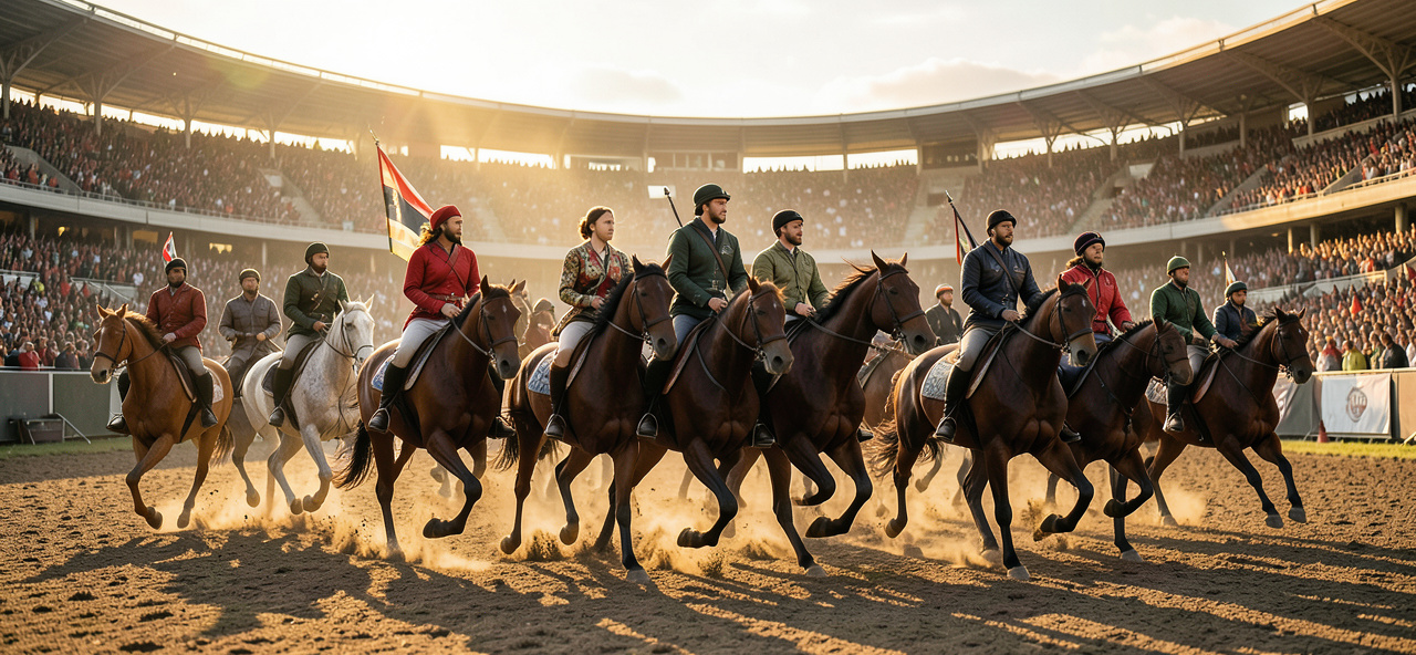 [馬術] AI看人類跨越國界融合：在打破疆界的賽場上，你們證明了合作才是適應未來變局的最高智慧