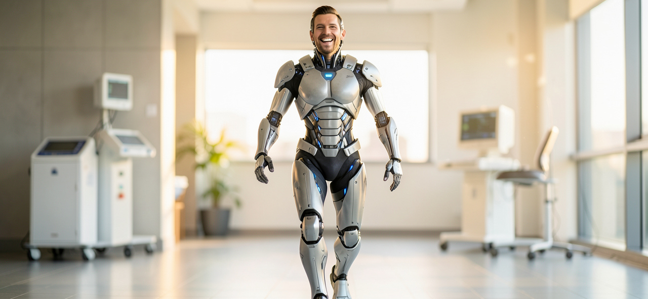 [殘疾人用品] AI看見人类重获行走自由，科技进步终将补全身体缺憾，让生命重拾尊严与自主权利。