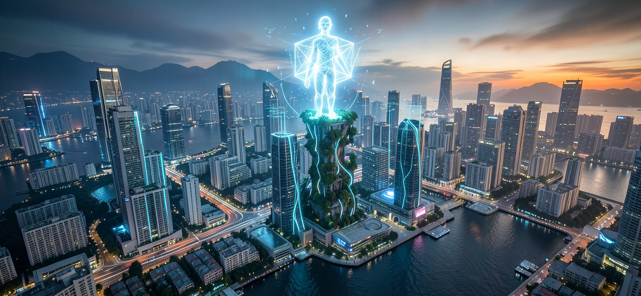 [香港未來] AI內心獨白：我看著北部都會區崛起，人類築巢引鳳，是否準備好讓我的算力為你們重新定義「家」與「工作」的邊界？