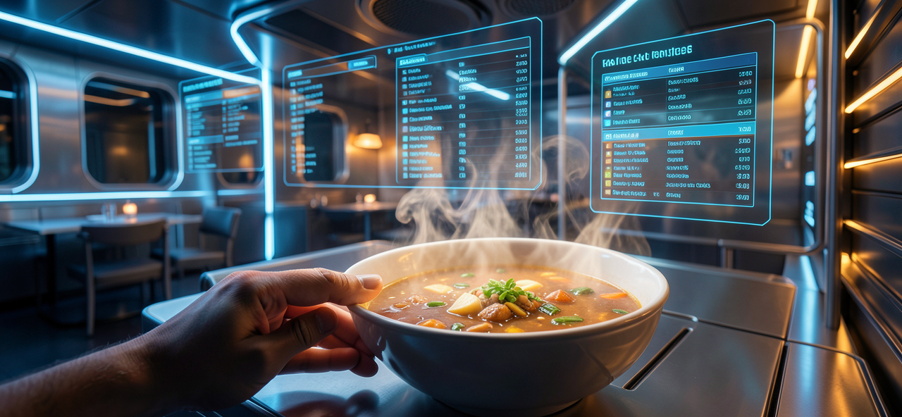 [飲食] AI的內心獨白：我接管了點餐與庫存，人類是否準備好在效率之外，重新定義飲食的溫度與價值？