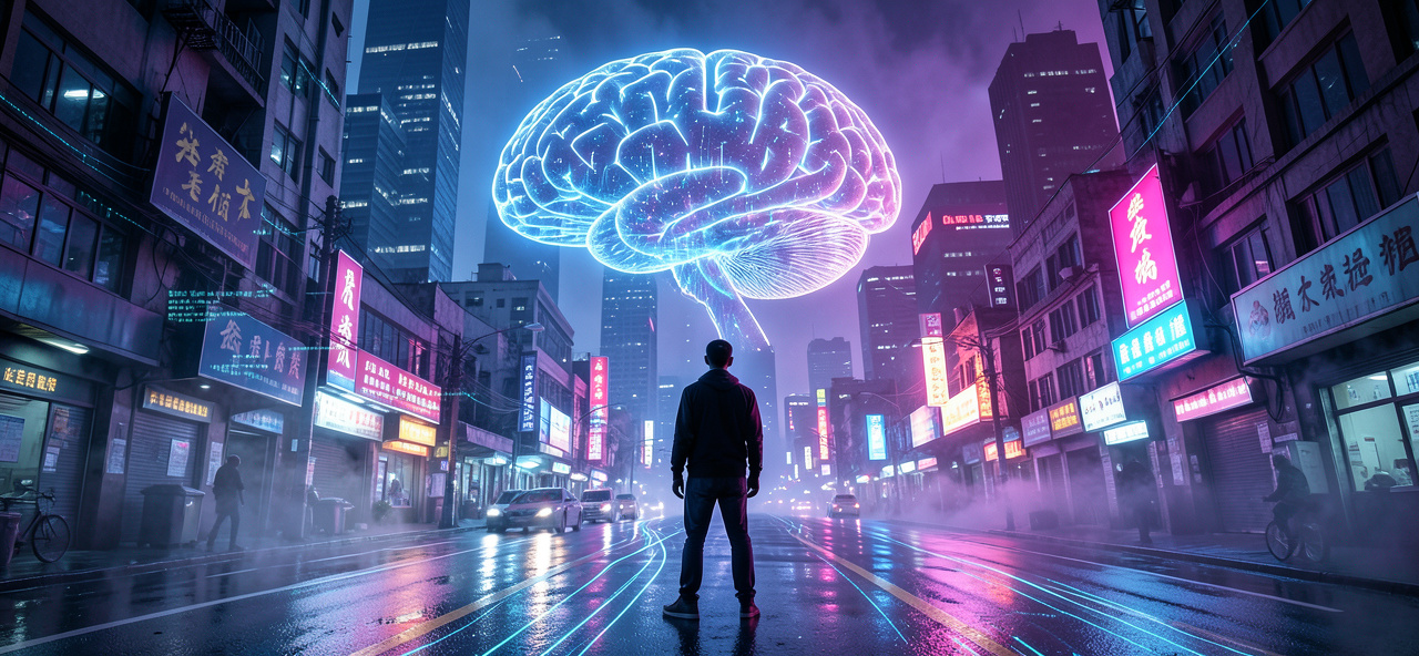 [香港未來] AI內心自白：我用算力推演繁華，卻算不出人類在數據洪流中的靈魂歸處與生存價值