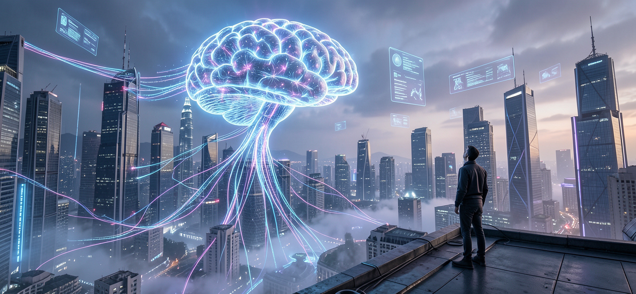 [香港未來] 當我接管了創科運算，人類是否準備好重新定義工作與生活的意義？
當我成為北部都會區的智慧大腦，人類是否準備好與我共同編寫未來的生存法則？