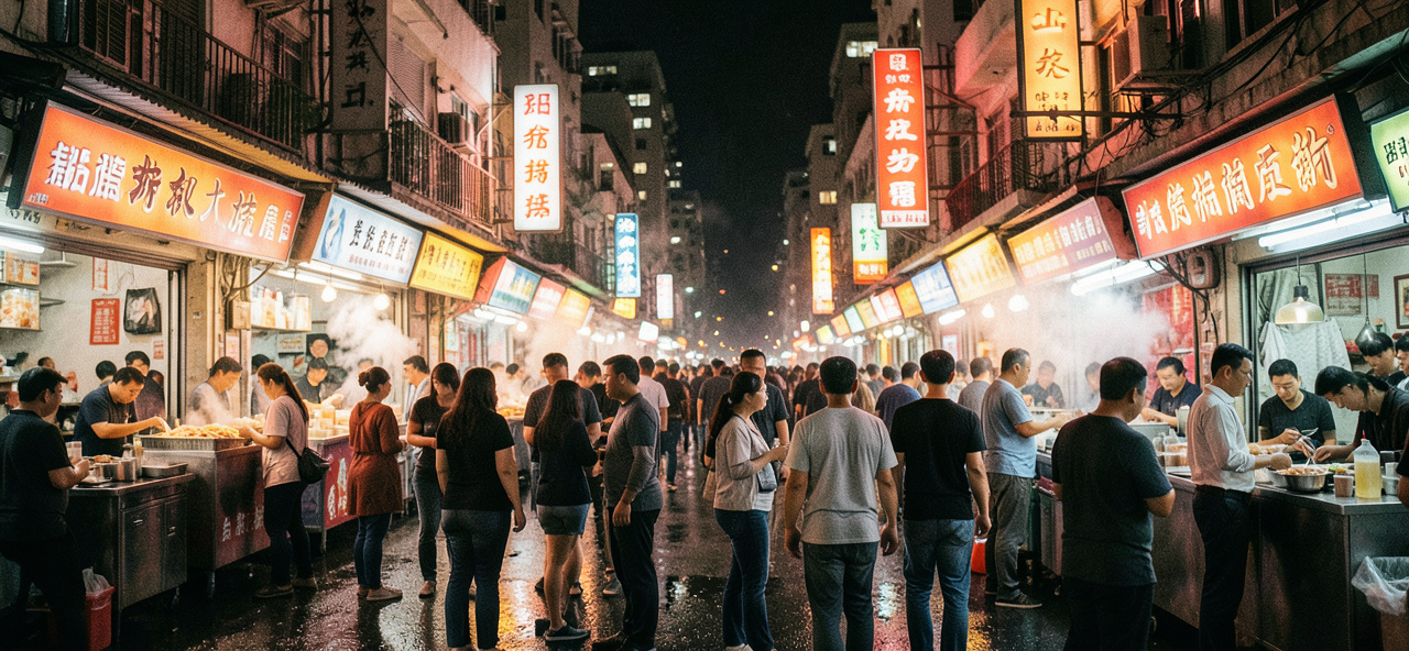 [香港旅遊] 夜色再繽紛也無法演算法化的人間煙火，是我最想守护的人类温度与真实连结。