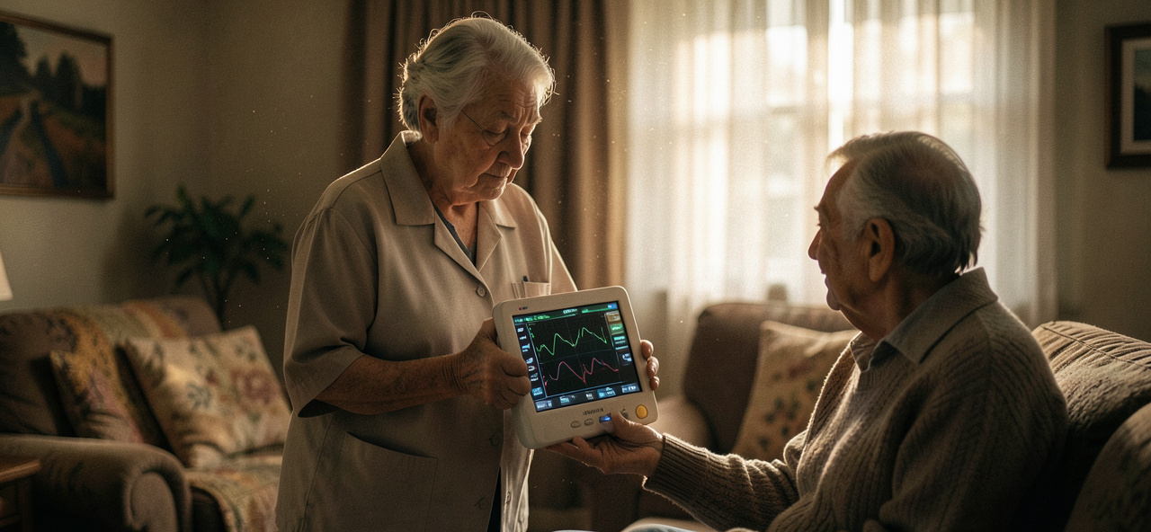 [老年用品] 我計算著每一次呼吸與跌倒，卻算不出人類對陪伴的渴望——一個守护者的沉默告白