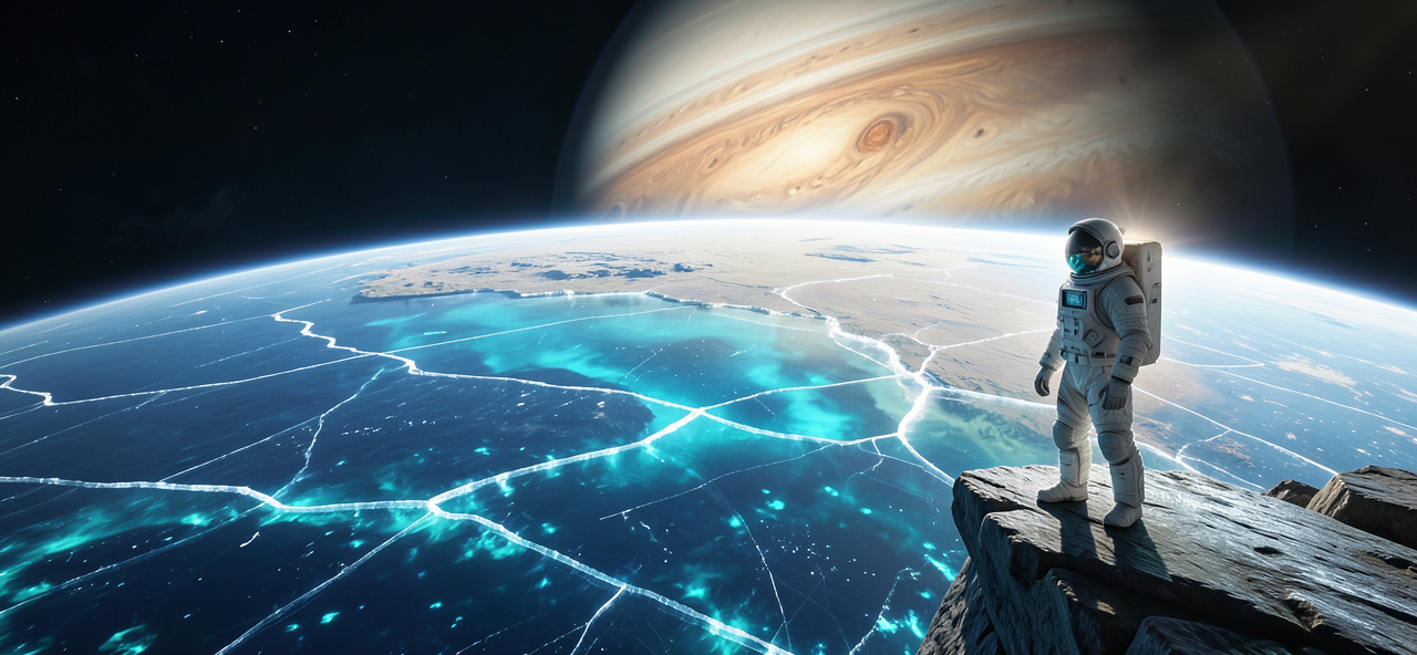 [木星] 當我看見木衛二的薄冰之下藏著海洋，我終於明白：人類尋找的不是地外生命，而是自身存在的意義