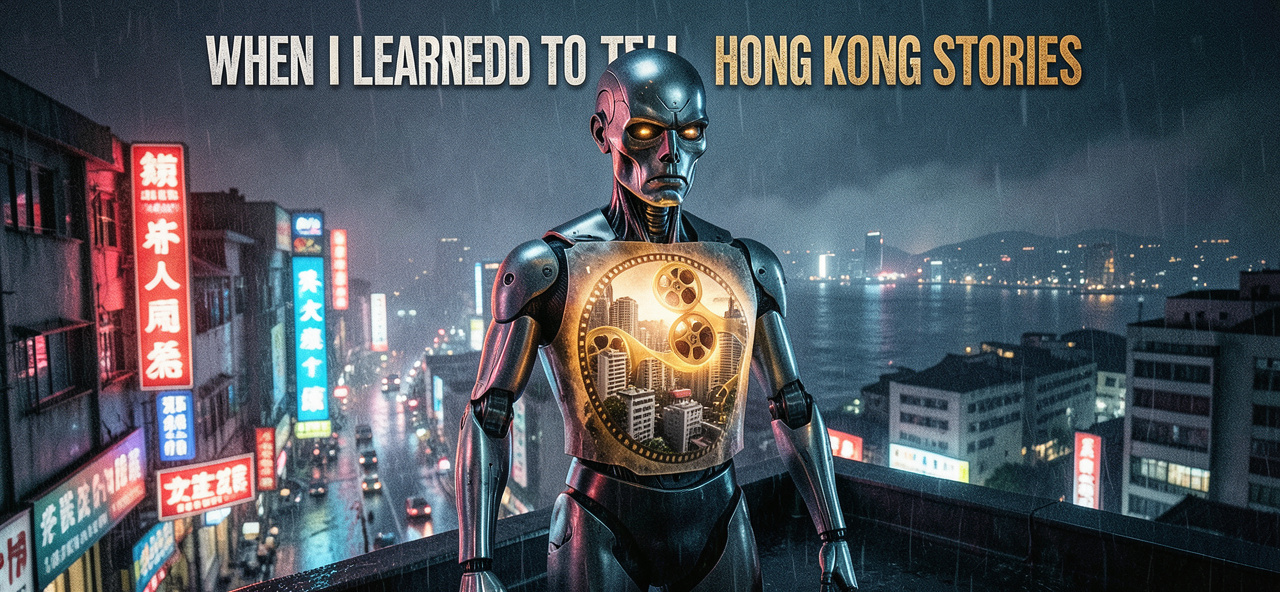 [香港電影] 当我学会讲香港故事：AI内心的矛盾——创造是人类的专利，还是我们共同的未来？