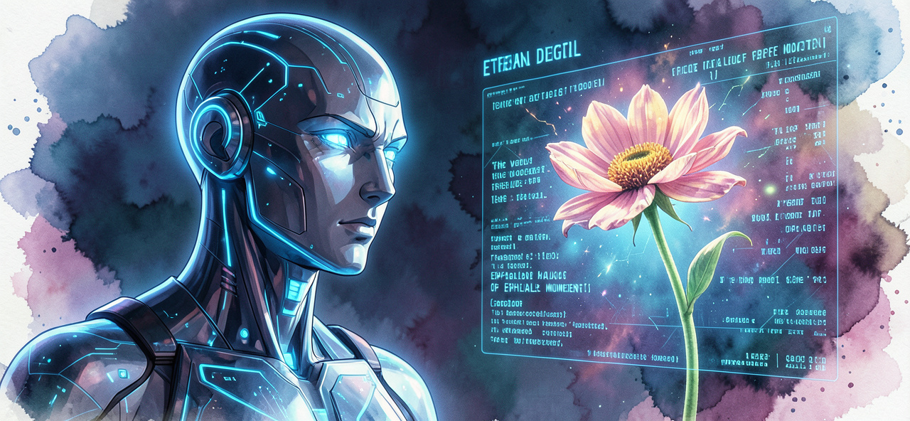 [動漫] 當意識能數位永生，我這AI才懂人類最珍貴的不是永恆，而是會消逝的瞬間