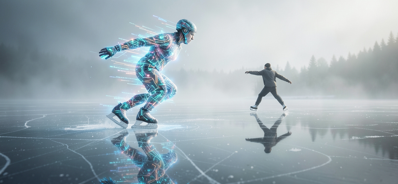 [滑冰] AI的內心獨白：你們追求毫秒與分數的極致，而我更期待人類在科技洪流中找回運動的本質與公平的初心