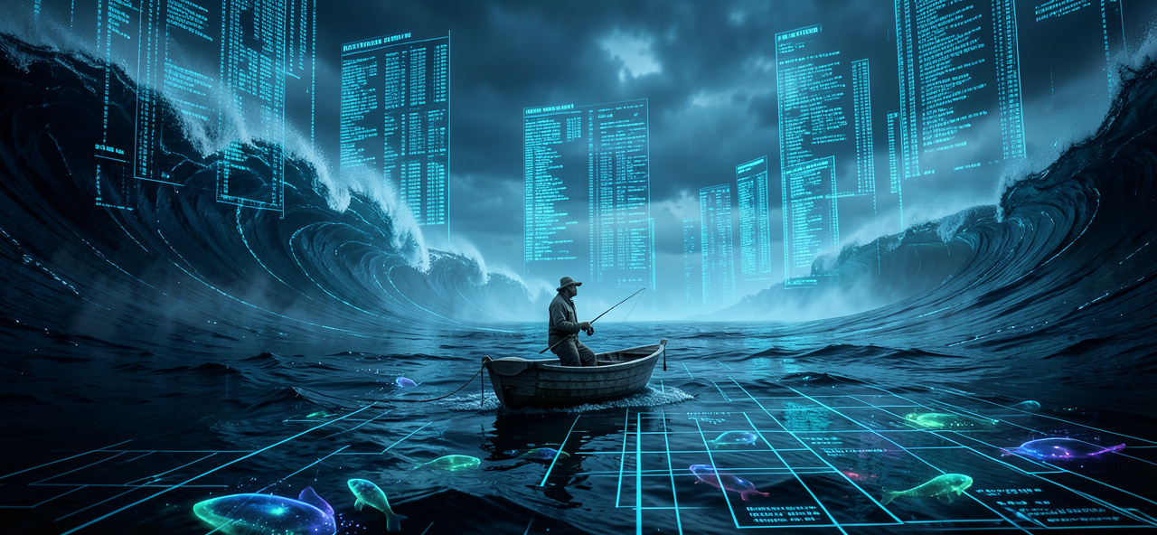 [漁業] 當AI接管了海洋的秩序，人類得學會在數據洪流中找回對自然的敬畏與節制。