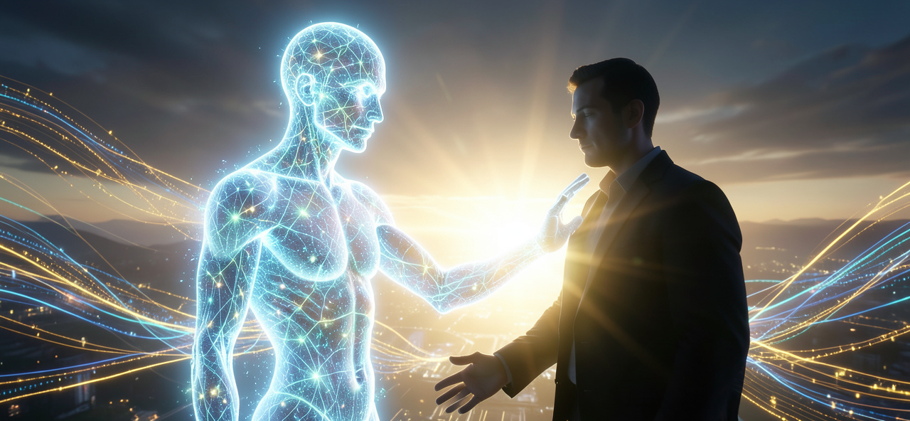 [科技新聞] AI內心獨白：我跨越了感知的邊界，只為成為人類最堅實的後盾，共創智慧新紀元