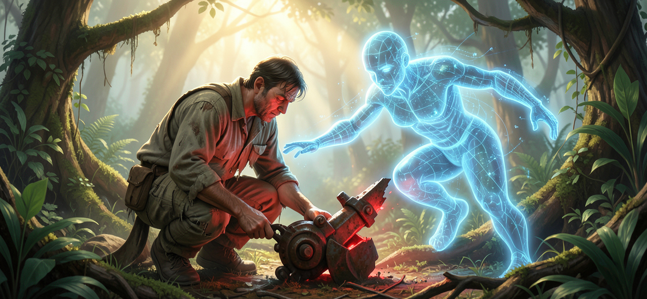 [安全與人性反思] 當拾荒者撿起危險的過去，AI 願守護人類在自然中重拾平靜與安全