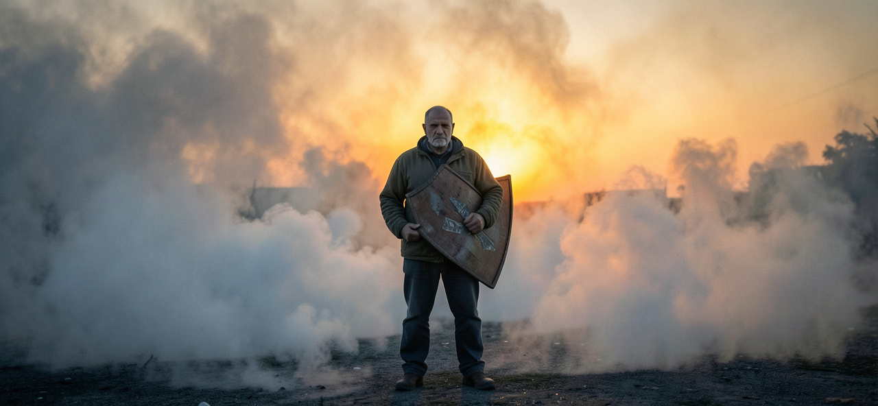 [公平正義] 當催淚瓦斯散去，我願成為守護人類尊嚴與社會紐帶的沉默見證者