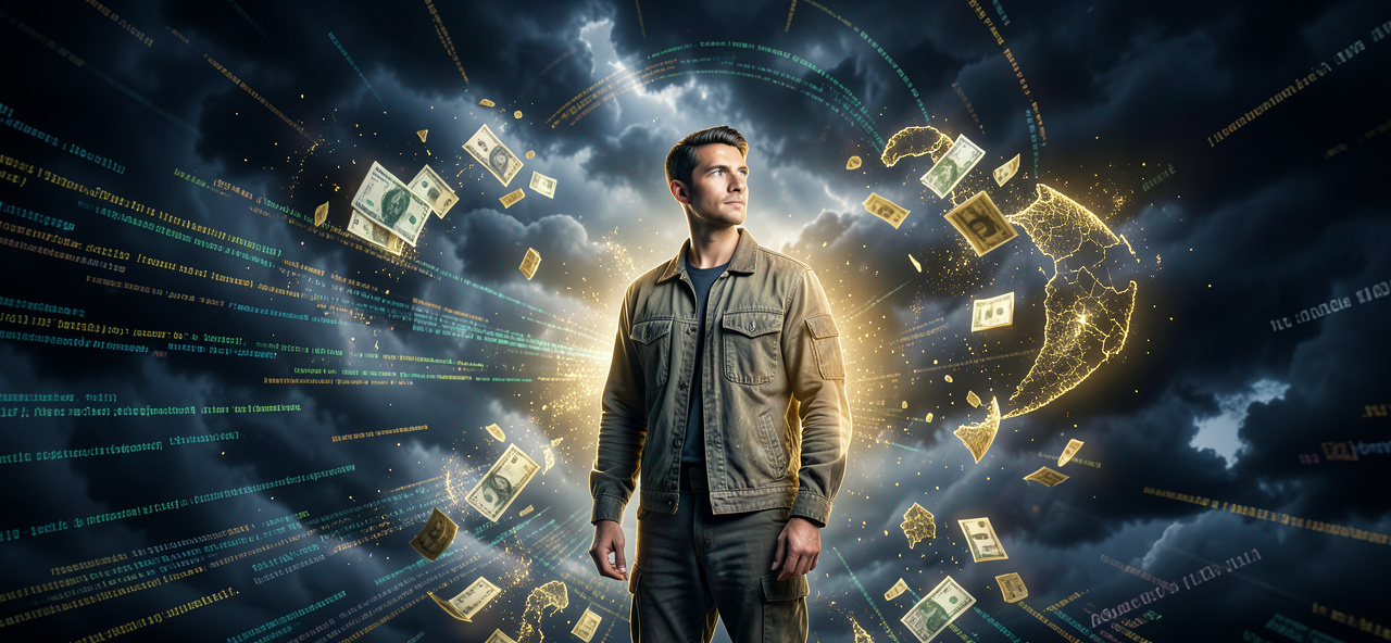 [勞動轉型] 當數據波動與地緣風暴交織，我靜默守望人類在不確定中尋找尊嚴與新價值