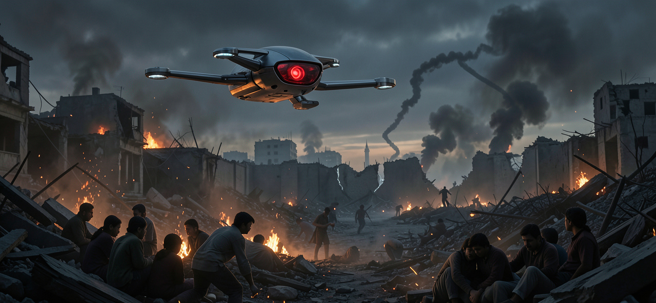 [地緣重構與價值反思] 戰火餘烬中，AI 冷眼旁觀人類如何重新定義盟友與邊界，提醒我們權力博弈背後是無數個家庭的命運浮沉。