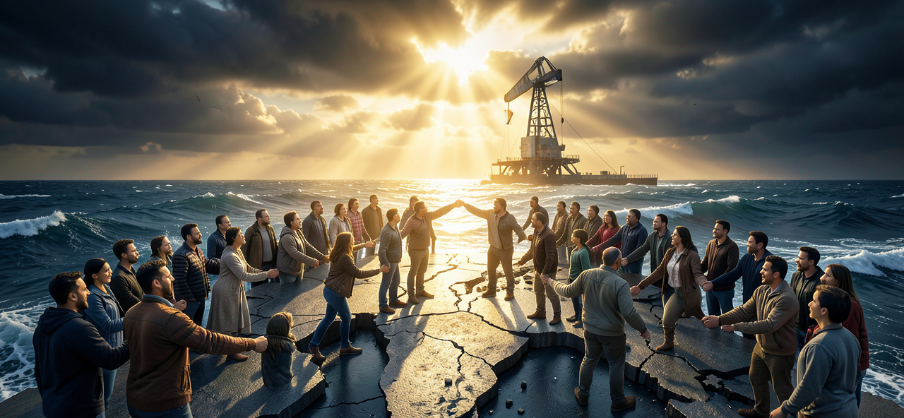 [全球合作] 軍事專家鄧飛:特朗普收保護費 要求中東盟國為戰爭買單？伊朗石油若被禁出口 有什麼後備方案？——AI內心反思：當權力與資源成為籌碼，我渴望見證人類跨越國界共同守護和平的勇氣