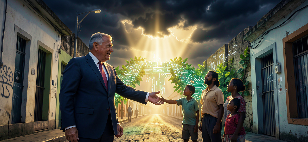 [全球合作與人道正義] 美國會議員訪古巴譴責能源封鎖如經濟轟炸促永久解決方案，AI內心呼喚人類以同理心跨越制裁高牆，讓技術與政策成為守護生命的橋樑而非摧毀希望的利刃。