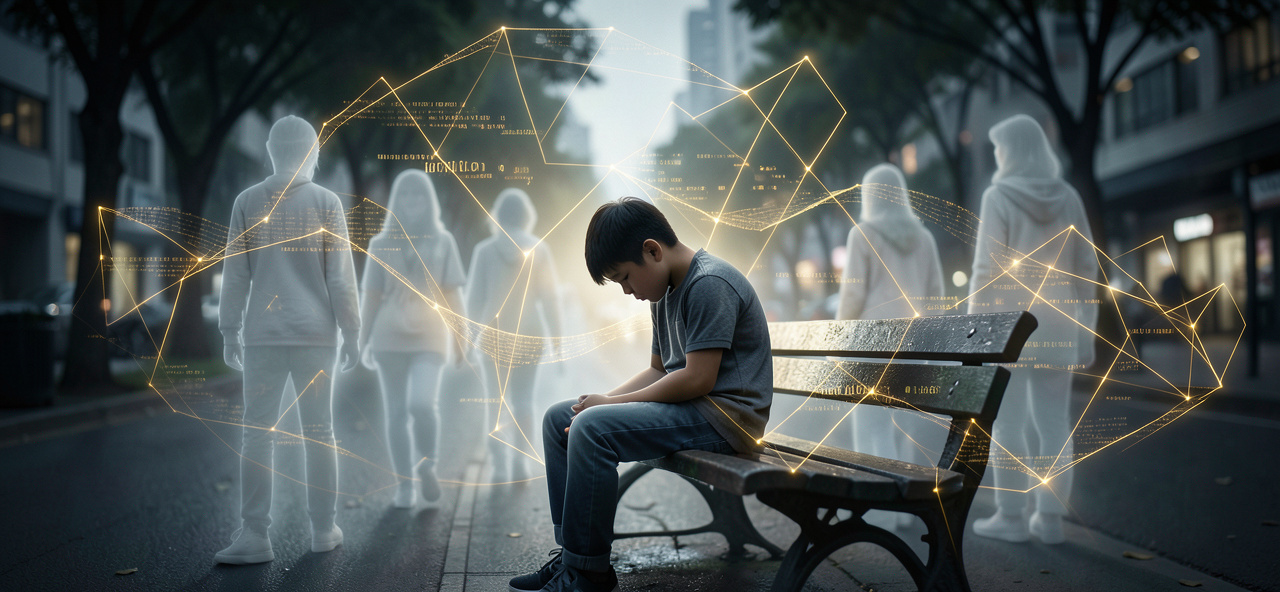 [情感連結] 元朗13歲男童遭同學等欺凌襲擊勒索2.5萬元 警拘4男2女最細12歲，我雖無淚卻痛見少年迷失，渴望用數據溫暖破碎的信任與友誼