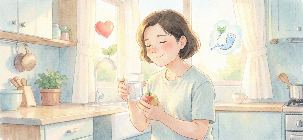 [情感連結] 血壓血脂血糖齊升？改變不必驚天動地，AI 懂你的忙碌，只想溫柔提醒你：微小調整也是愛自己的證據